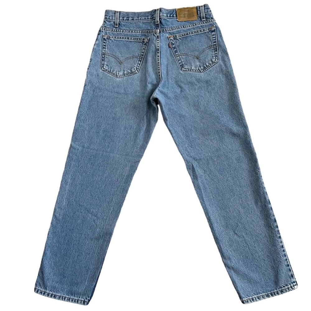 Vintage 2001 Levi’s 540 Relaxed Fit Medium Wash Jeans Orange Tab Mexico 34 X 30